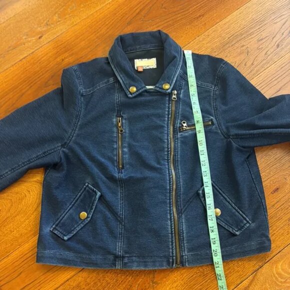 Anthropologie Pilcro Blue Jean Jacket Classic Denim Style - Picture 10 of 10